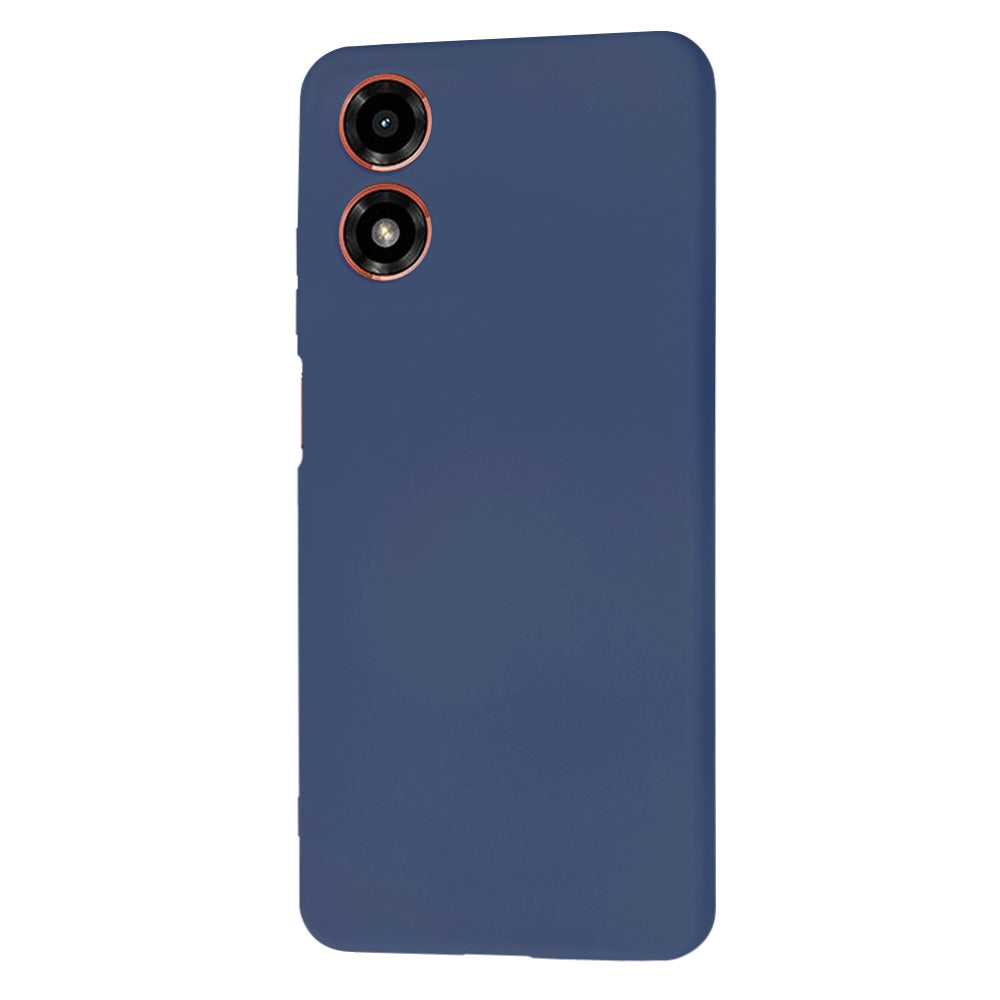 Θήκη για Motorola Moto G04s / E14 / G04, Techsuit, SoftFlex, Μπλε Ναυτικό