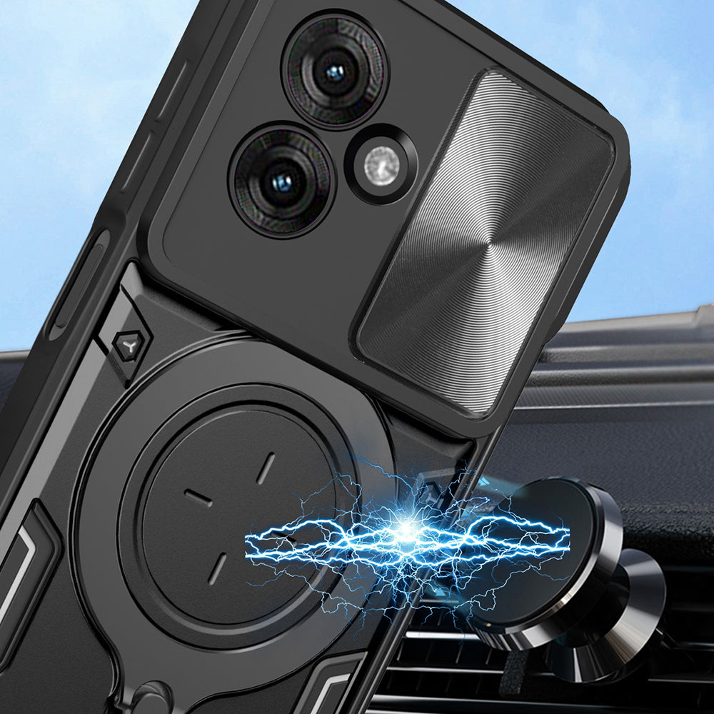 Θήκη για Motorola Moto G06, Techsuit, CamGuard Pro, Ροζ Χρυσό