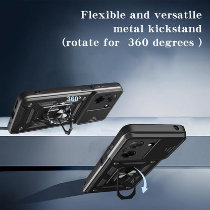Θήκη για Motorola Moto G06, Techsuit, CamShield, Μαύρη