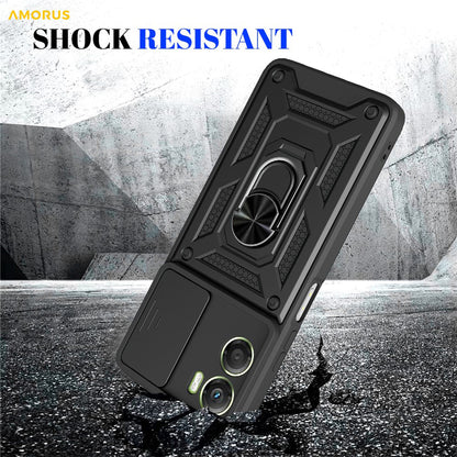 Θήκη για Motorola Moto G06, Techsuit, CamShield, Πράσινη