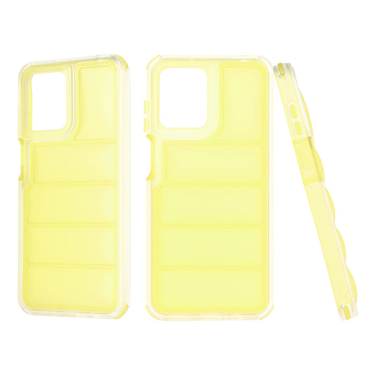 Θήκη για Motorola Moto G13 / G23 / G53, Techsuit, Wave Shield, Κίτρινη