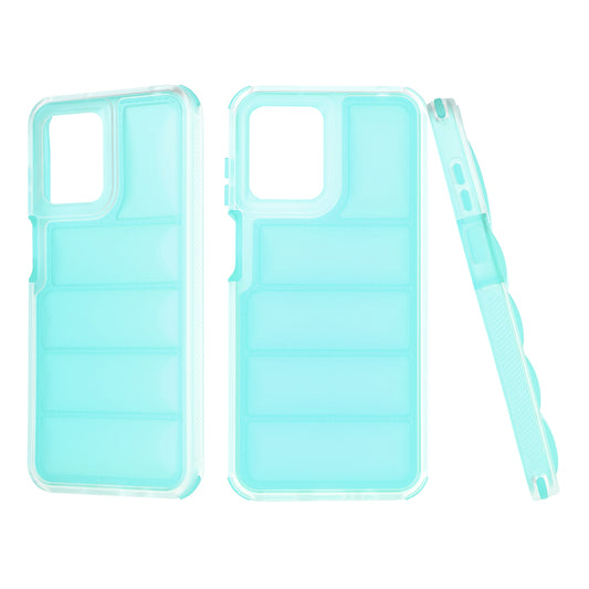 Θήκη για Motorola Moto G13 / G23 / G53, Techsuit, Wave Shield, Τυρκουάζ