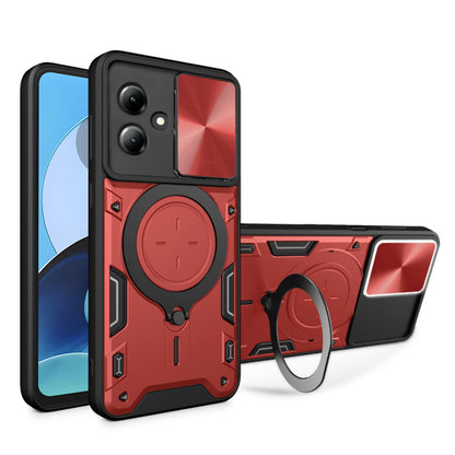 Θήκη για Motorola Moto G14, Techsuit, CamGuard Pro, Κόκκινο