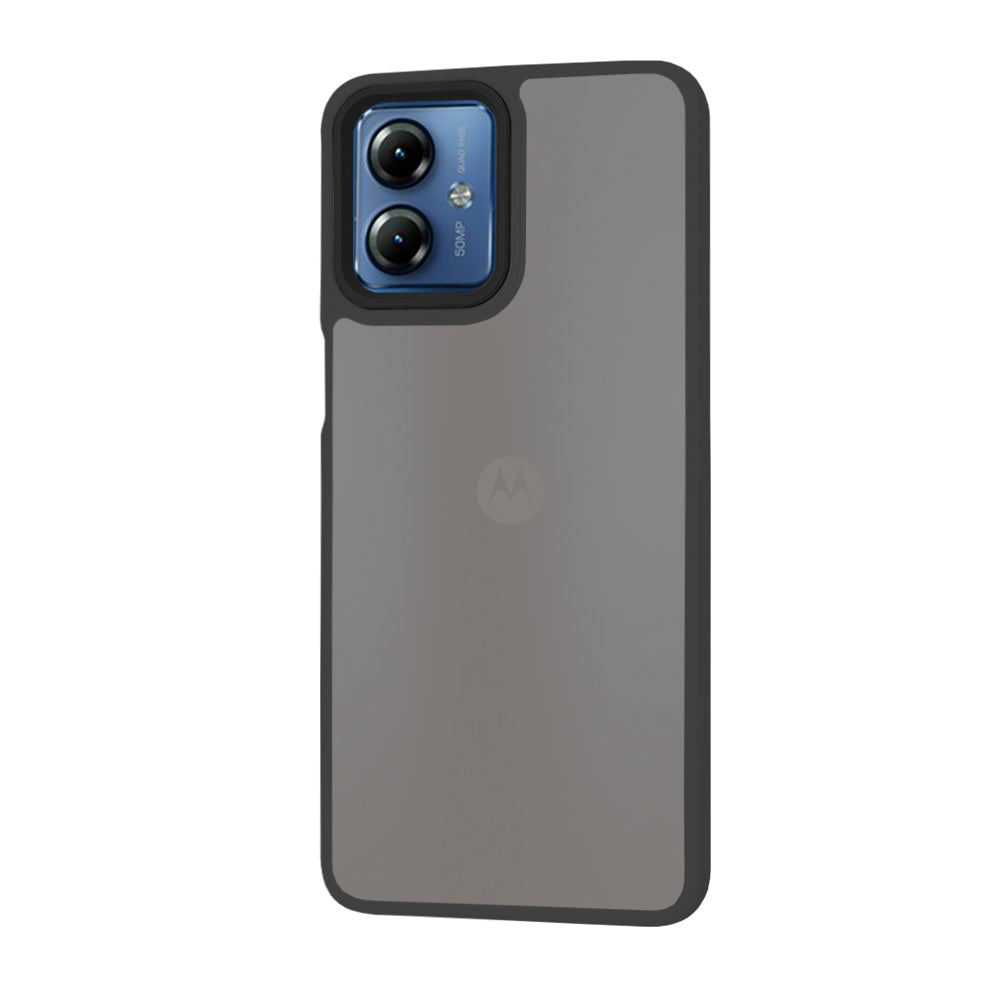 Θήκη για Motorola Moto G14, Techsuit, HaloFrost, Μαύρο