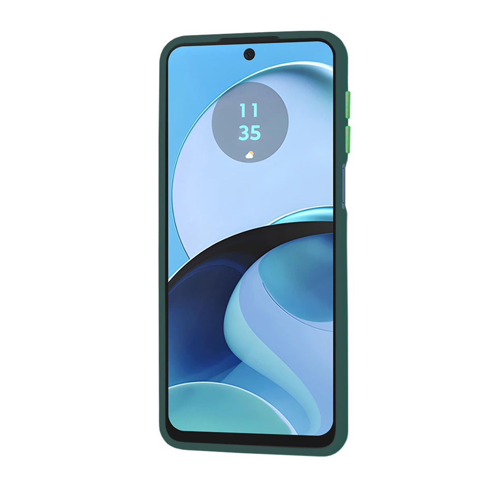 Θήκη για Motorola Moto G14, Techsuit, HaloFrost, Πράσινο