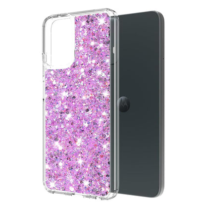 Θήκη για Motorola Moto G14, Techsuit, Sparkly Glitter, Magenta