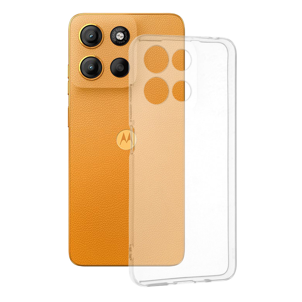 Θήκη για Motorola Moto G15 / G15 Power, Techsuit, Διαφανής, Διάφανη