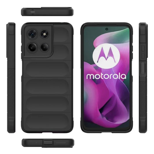 Θήκη για Motorola Moto G15 / G15 Power, Techsuit, Magic Shield, Μαύρο