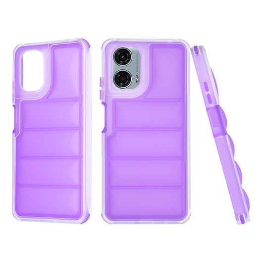 Θήκη για Motorola Moto G24 Power, Techsuit, Wave Shield, Μωβ