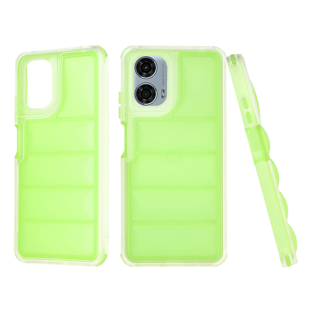 Θήκη για Motorola Moto G24 Power, Techsuit, Wave Shield, Πράσινο