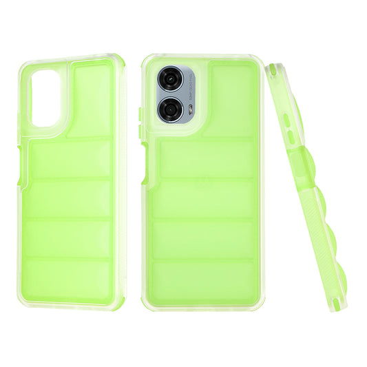 Θήκη για Motorola Moto G24 Power, Techsuit, Wave Shield, Πράσινο