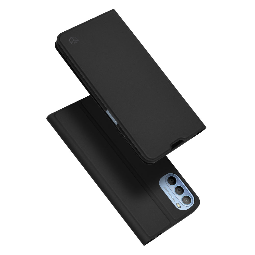 Θήκη για Motorola Moto G31 / G41, Techsuit, Magskin Book, Μαύρη