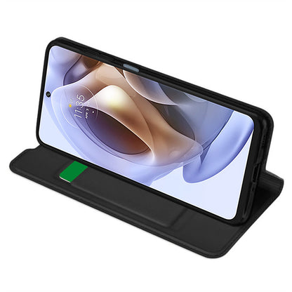 Θήκη για Motorola Moto G31 / G41, Techsuit, Magskin Book, Μαύρη