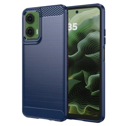 Θήκη για Motorola Moto G35, Techsuit, Carbon, Μπλε