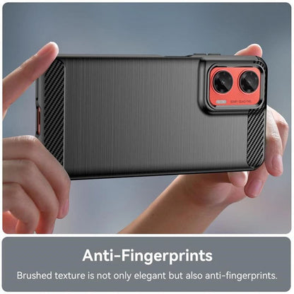Θήκη για Motorola Moto G35, Techsuit, Carbon, Μπλε