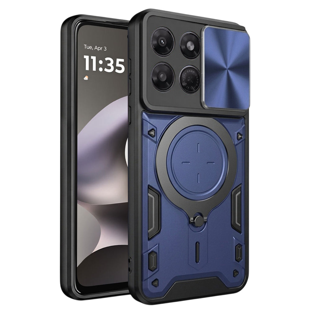 Θήκη για Motorola Moto G37 Power, Techsuit, CamGuard Pro, Μπλε