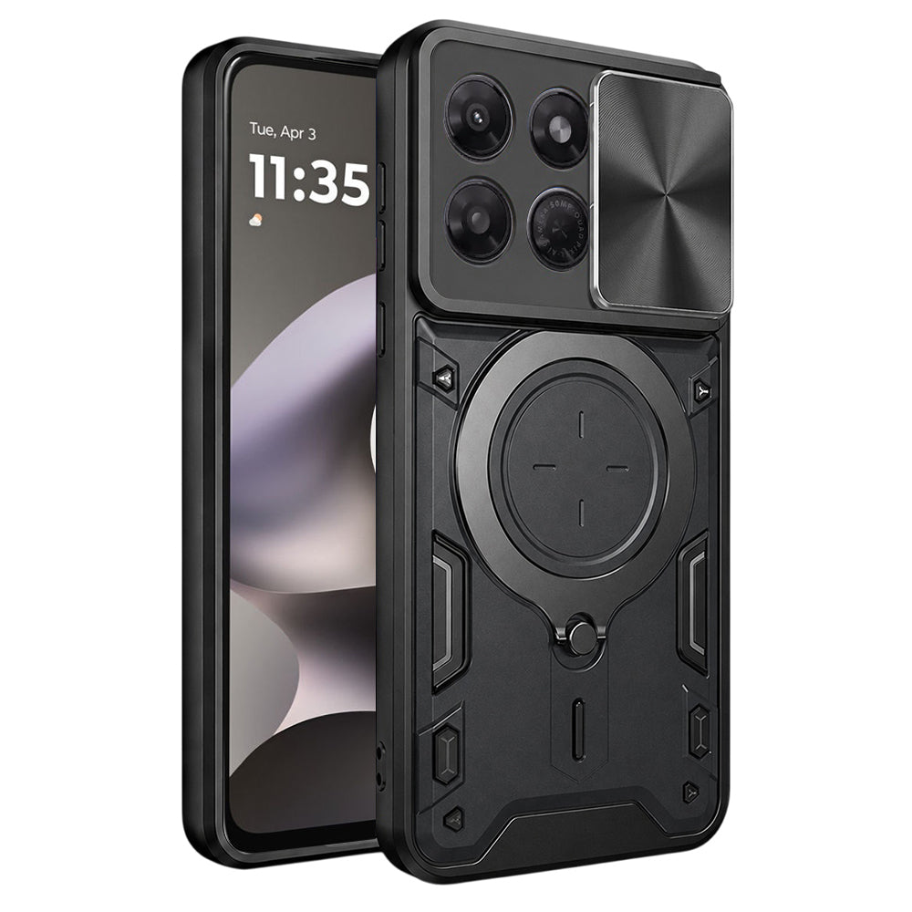 Θήκη για Motorola Moto G37 Power, Techsuit, CamGuard Pro, Μαύρο