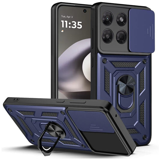 Θήκη για Motorola Moto G37 Power, Techsuit, CamShield, Μπλε