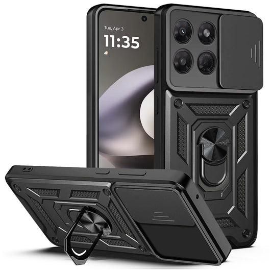 Θήκη για Motorola Moto G37 Power, Techsuit, CamShield, Μαύρο