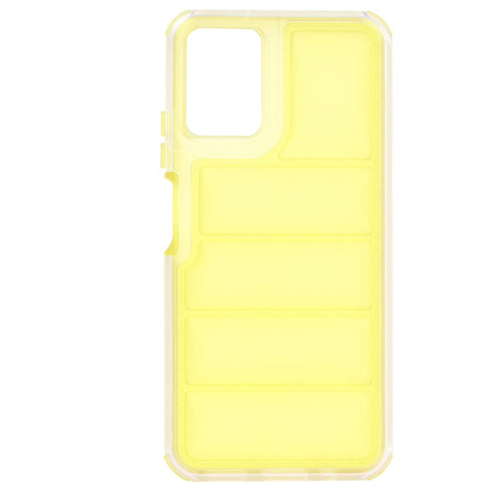 Θήκη για Motorola Moto G45 / G34, Techsuit, Wave Shield, Κίτρινη