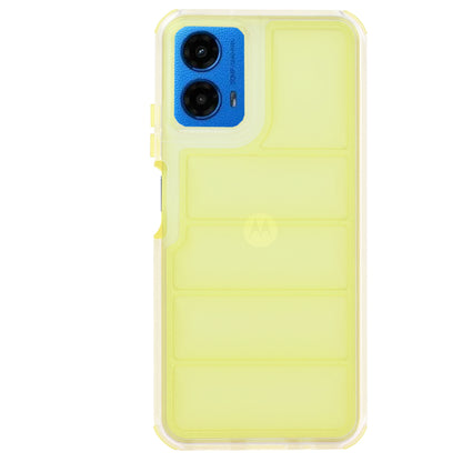 Θήκη για Motorola Moto G45 / G34, Techsuit, Wave Shield, Κίτρινη