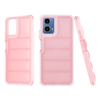 Θήκη για Motorola Moto G45 / G34, Techsuit, Wave Shield, Ροζ
