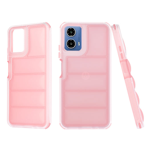 Θήκη για Motorola Moto G45 / G34, Techsuit, Wave Shield, Ροζ