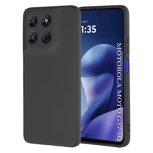 Θήκη για Motorola Moto G47 / G37 Power / G37, Techsuit, SoftFlex, Μαύρη