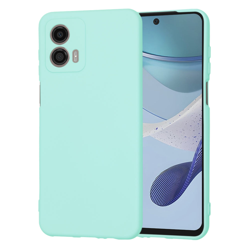 Θήκη για Motorola Moto G53, Techsuit, SoftFlex, Τυρκουάζ