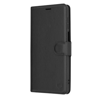 Θήκη για Motorola Moto G54, Techsuit, Leather Folio, Μαύρη
