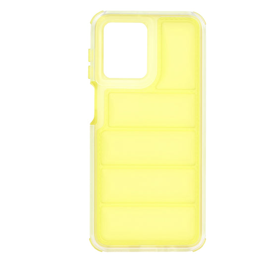Θήκη για Motorola Moto G54, Techsuit, Wave Shield, Κίτρινη