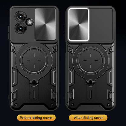 Θήκη για Motorola Moto G55, Techsuit, CamGuard Pro, Κόκκινο