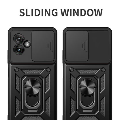 Θήκη για Motorola Moto G55, Techsuit, CamShield, Ροζ
