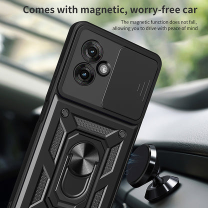 Θήκη για Motorola Moto G55, Techsuit, CamShield, Ροζ