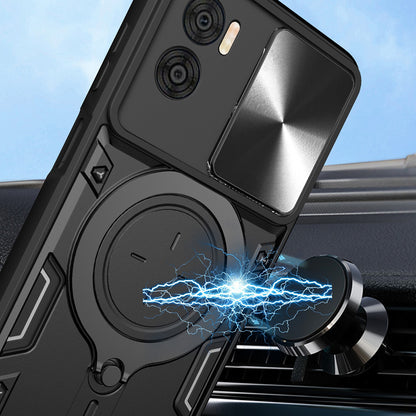 Θήκη για Motorola Moto G72, Techsuit, CamGuard Pro, Μαύρο