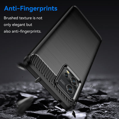Θήκη για Motorola Moto G72, Techsuit, Carbon, Μαύρο