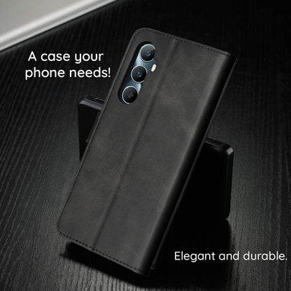Case for Motorola Moto G77 / G67, Techsuit, Diary Book, Black