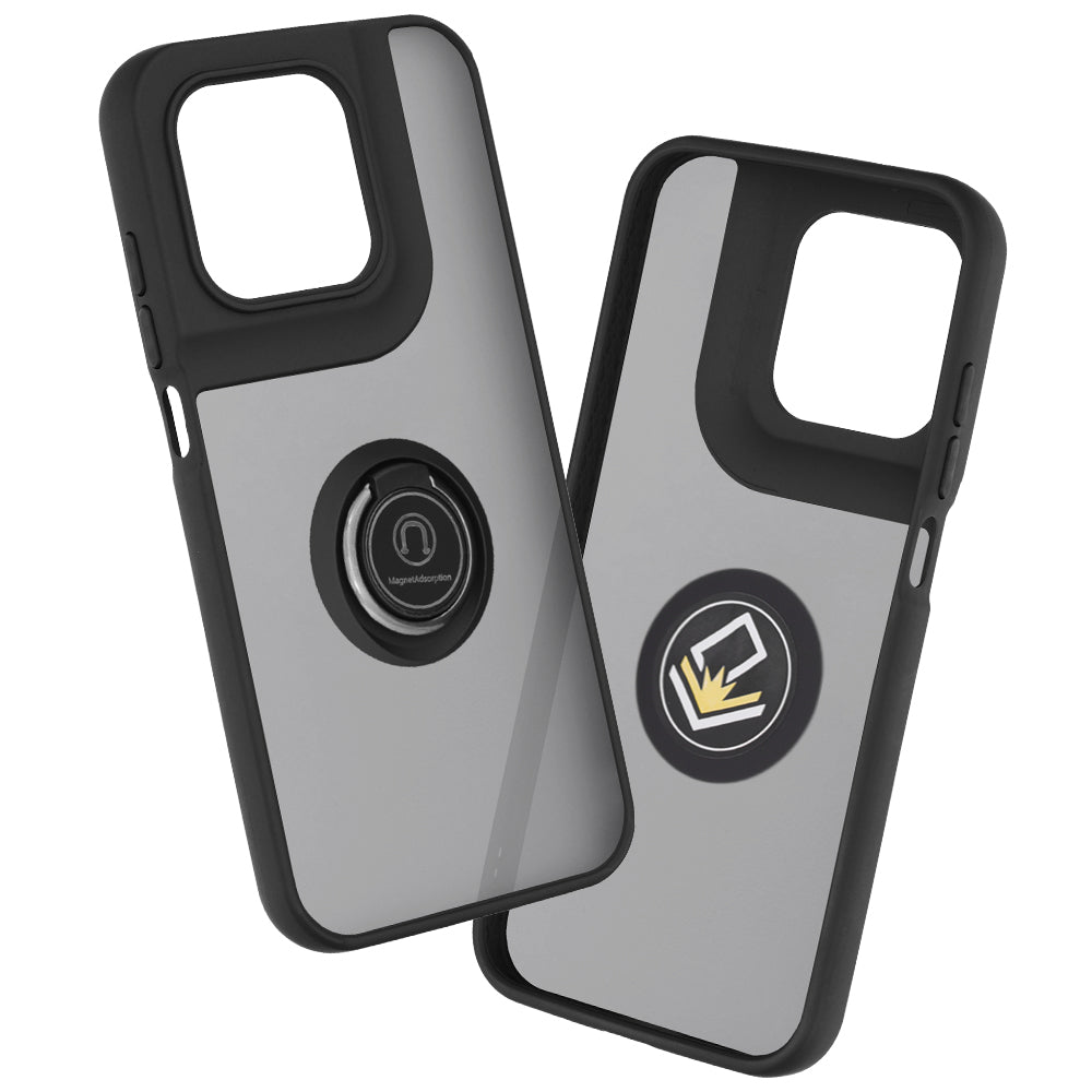 Θήκη για Motorola Moto G77 / G67, Techsuit, Glinth, Μαύρη