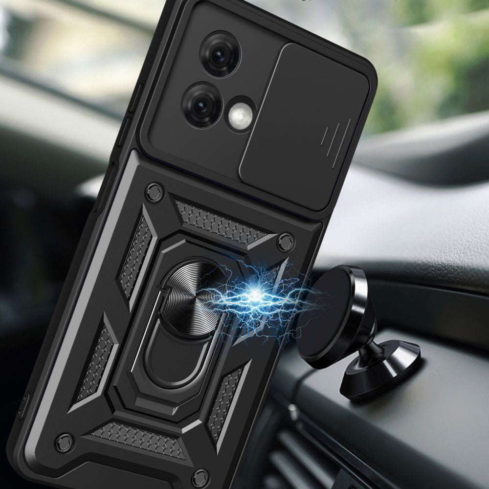 Θήκη για Motorola Moto G84, Techsuit, CamShield, Μαύρο