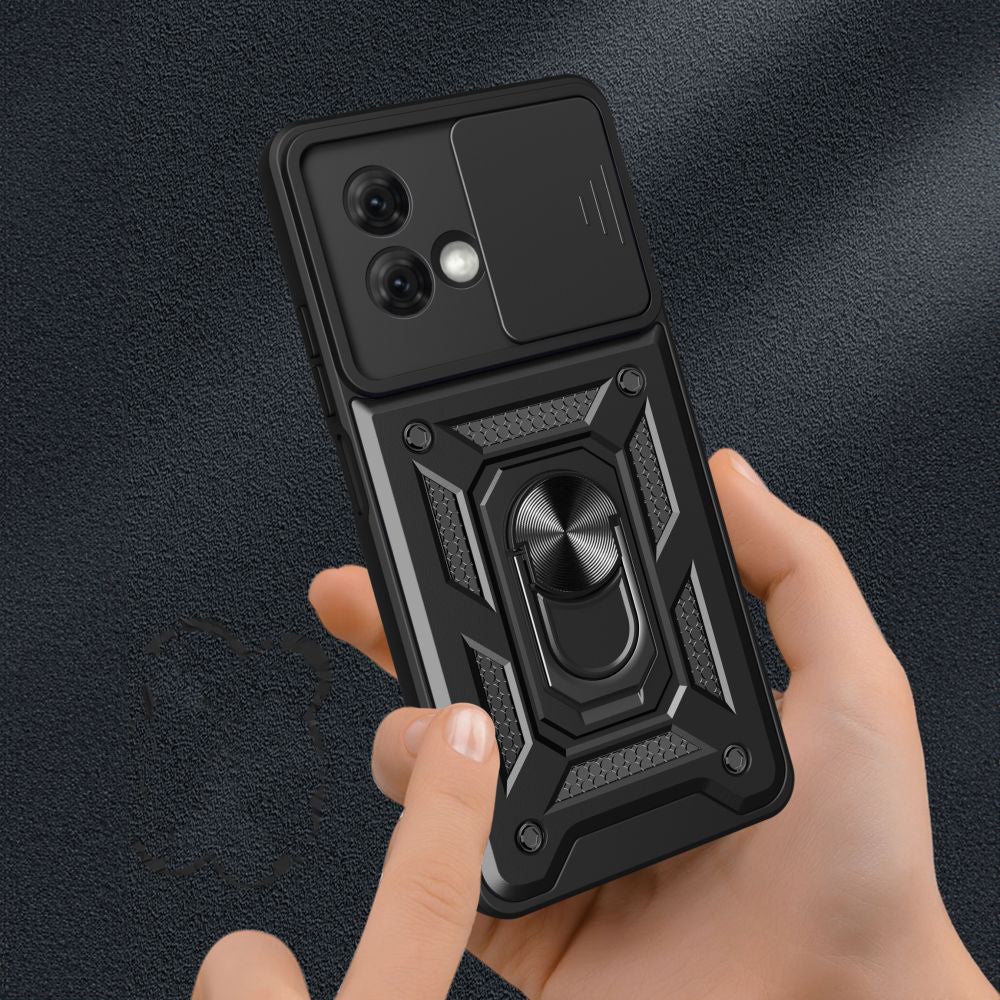 Θήκη για Motorola Moto G84, Techsuit, CamShield, Μαύρο