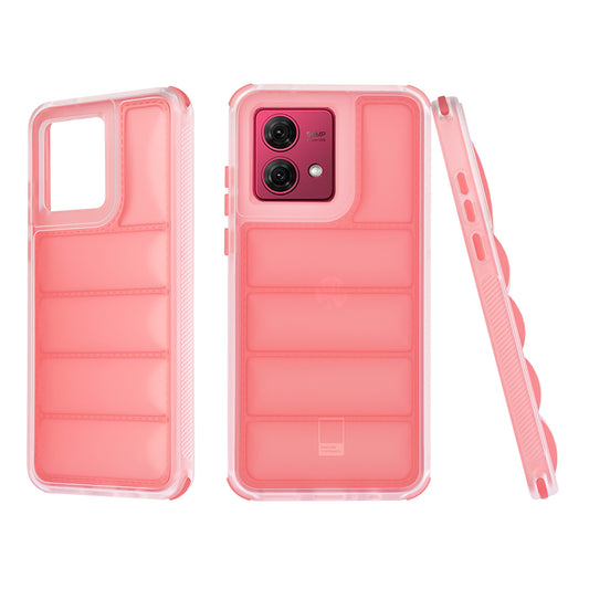 Θήκη για Motorola Moto G84, Techsuit, Wave Shield, Κόκκινο