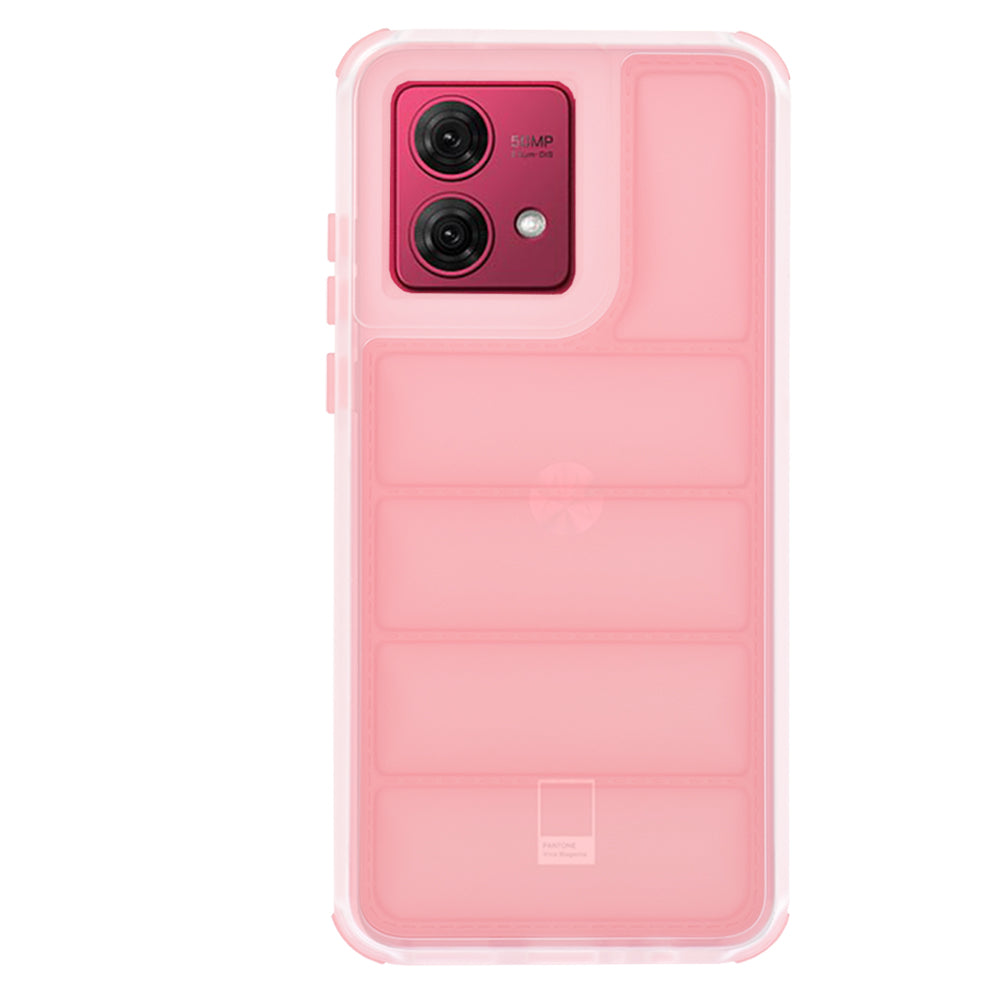 Θήκη για Motorola Moto G84, Techsuit, Wave Shield, Ροζ