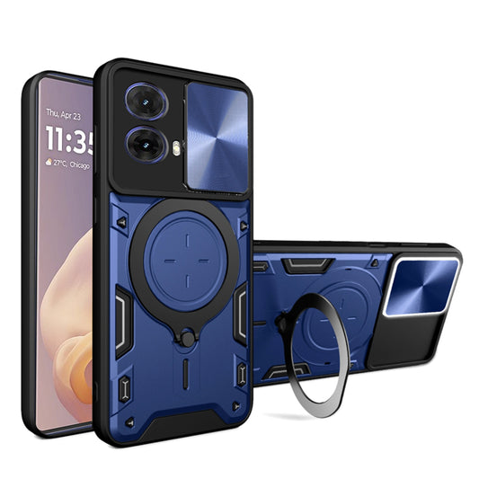 Θήκη για Motorola Moto G85, Techsuit, CamGuard Pro, Μπλε
