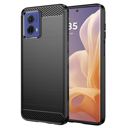 Θήκη για Motorola Moto G85, Techsuit, Carbon, Μαύρο