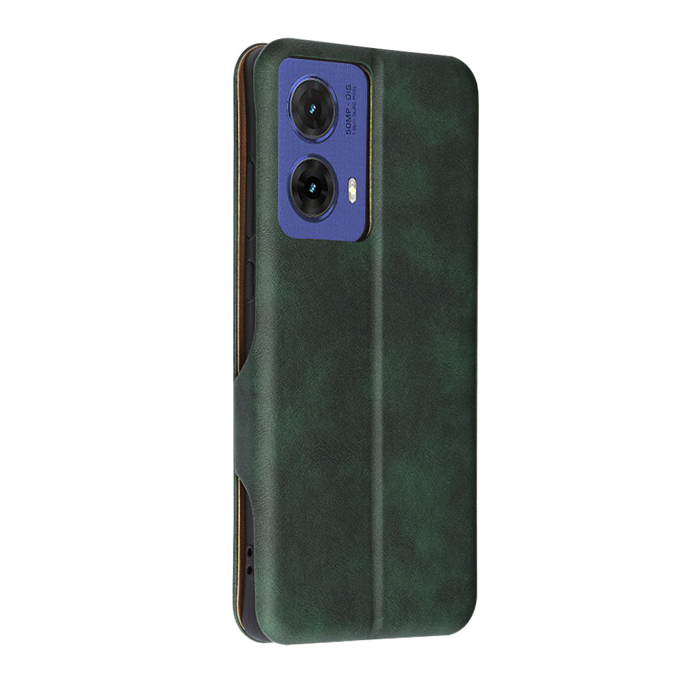 Θήκη για Motorola Moto G85, Techsuit, Safe Wallet Plus, Πράσινη