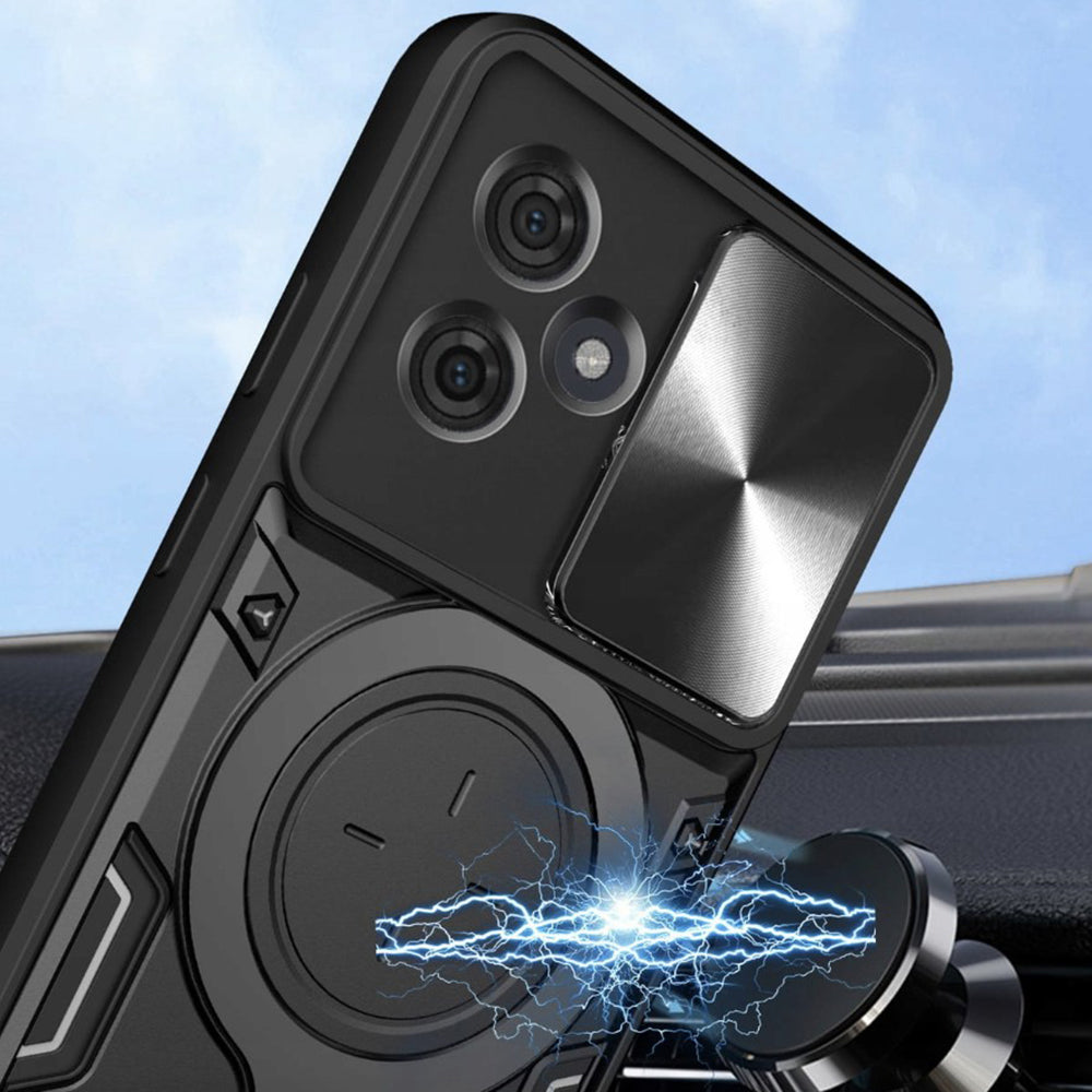 Θήκη για Motorola Moto G86 Power, Techsuit, CamGuard Pro, Μαύρο