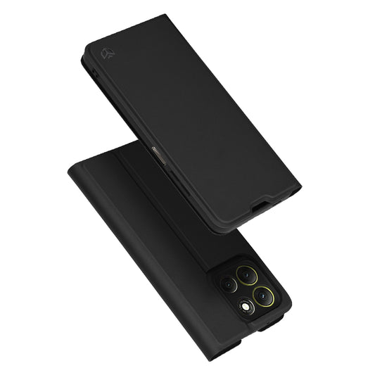 Θήκη για Motorola Moto G86, Techsuit, Magskin Book, Μαύρη