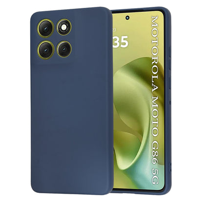 Θήκη για Motorola Moto G86, Techsuit, SoftFlex, Μπλε σκούρο