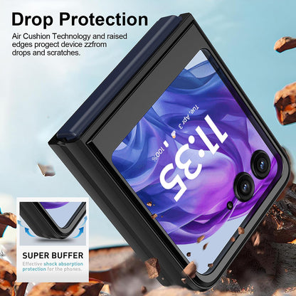 Case for Motorola Razr 60 Ultra, Techsuit, CamShield, Black