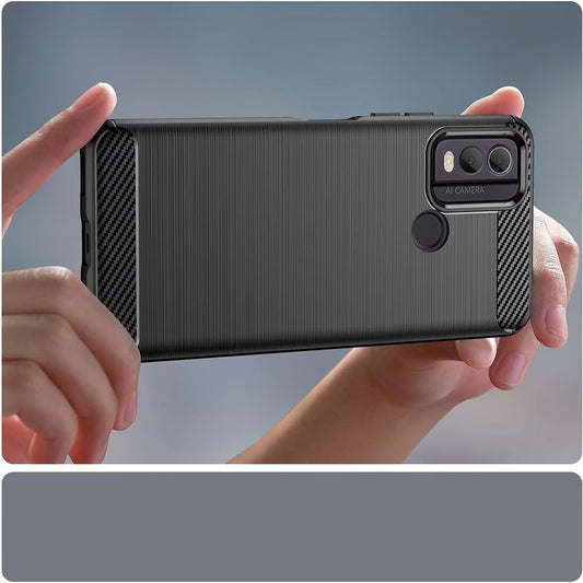 Θήκη για Nokia C22, Techsuit, Carbon, Μαύρο